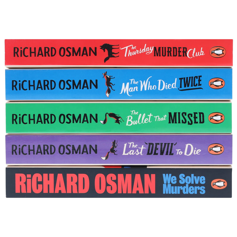 Thursday Murder Club & We Solve Murders Series by Richard Osman 5 Books Collection Set - Fiction - Paperback Fiction Penguin Random House