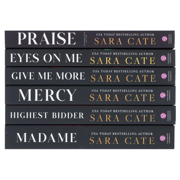 Salacious Players' Club Series By Sara Cate 6 Books Collection Set - Fiction - Paperback Fiction Sourcebooks, Inc
