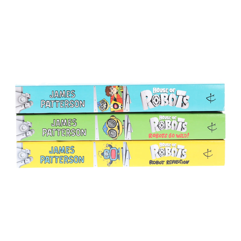 House of Robots Series 3 Books Collection Set By James Patterson - Ages 9-14 - Paperback 9-14 Penguin Random House