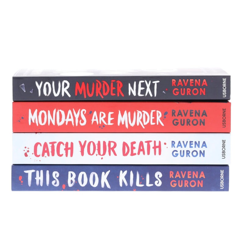 Ravena Guron Murder Mystery Collection 4 Books Set - Ages 12-17 - Paperback Fiction Usborne Publishing Ltd
