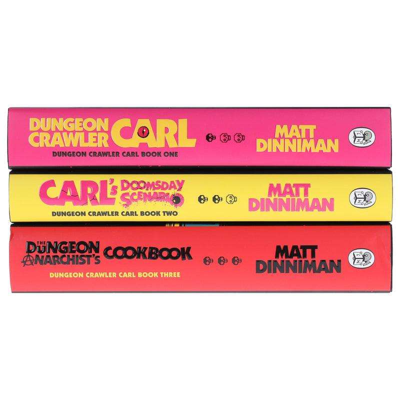 Dungeon Crawler Carl Series by Matt Dinniman 3 Books Collection Set - Fiction - Hardback Fiction Penguin Random House