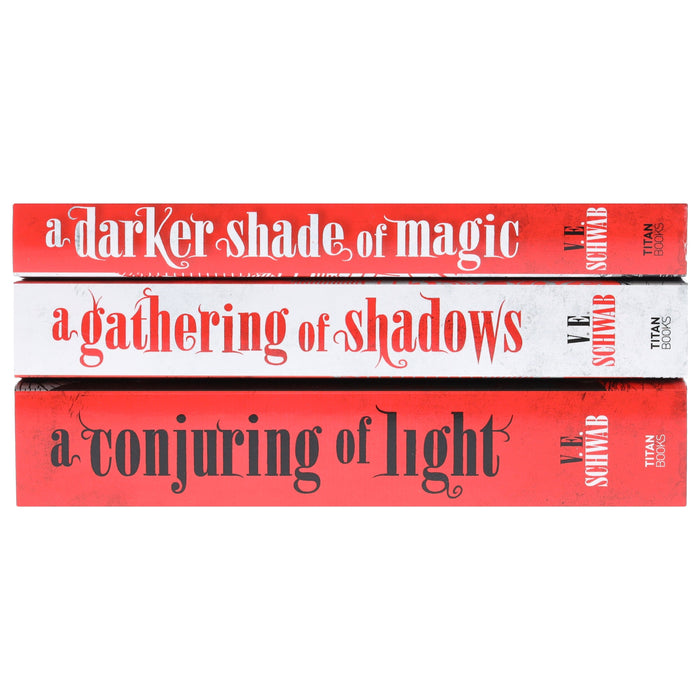 A Darker Shade Of Magic Trilogy 3 Books Box Set By V. E. Schwab - Fiction - Paperback Fiction Titan Books Ltd