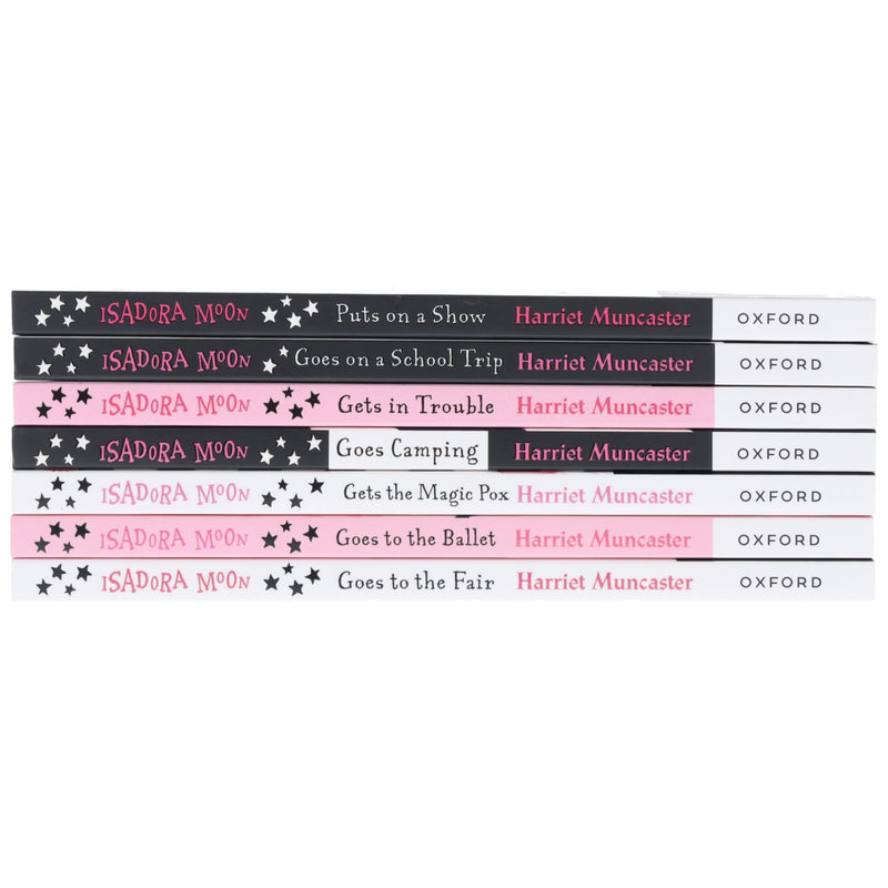Isadora Moon (Set 1) by Harriet Muncaster 7 Books Collection Set - Ages 7+ - Paperback B2D DEALS Oxford University Press