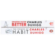 Smarter Faster Better & The Power of Habit: By Charles Duhigg 2 Books Collection Set - Non Fiction - Paperback Non-Fiction Penguin