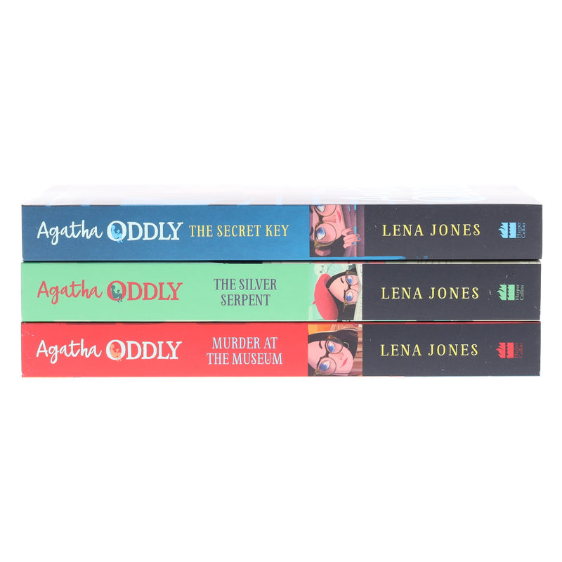 Agatha Oddly Detective Series By Lena Jones 3 Books Collection Set - Ages 11+ - Paperback 9-14 HarperCollins Publishers