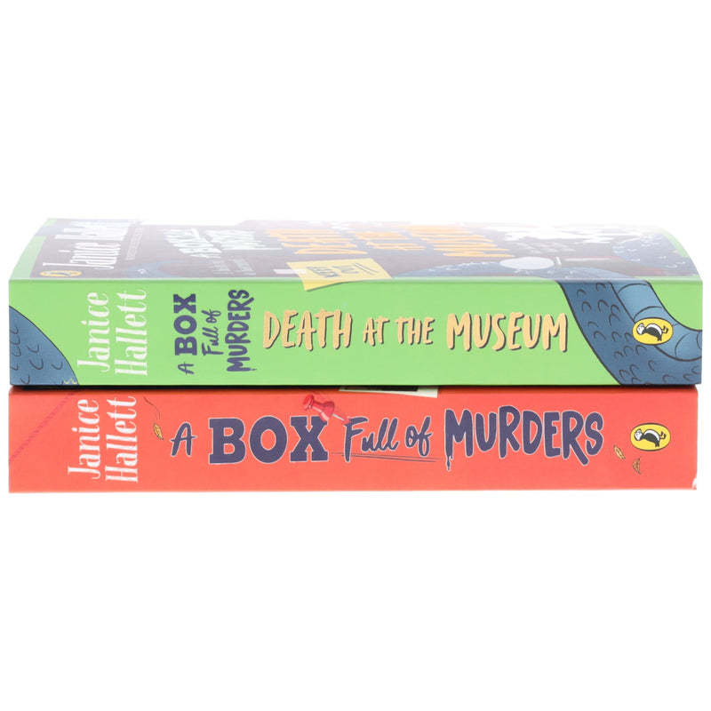 A Box Full of Murders Series by Janice Hallett Illustrated 2 Books Collection Set - Ages 9+ - Paperback 9-14 Penguin Random House
