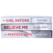 JP Delaney 3 Books Collection Set (The Girl Before, Believe Me & The Perfect Wife) - Fiction - Paperback Fiction Quercus Publishing