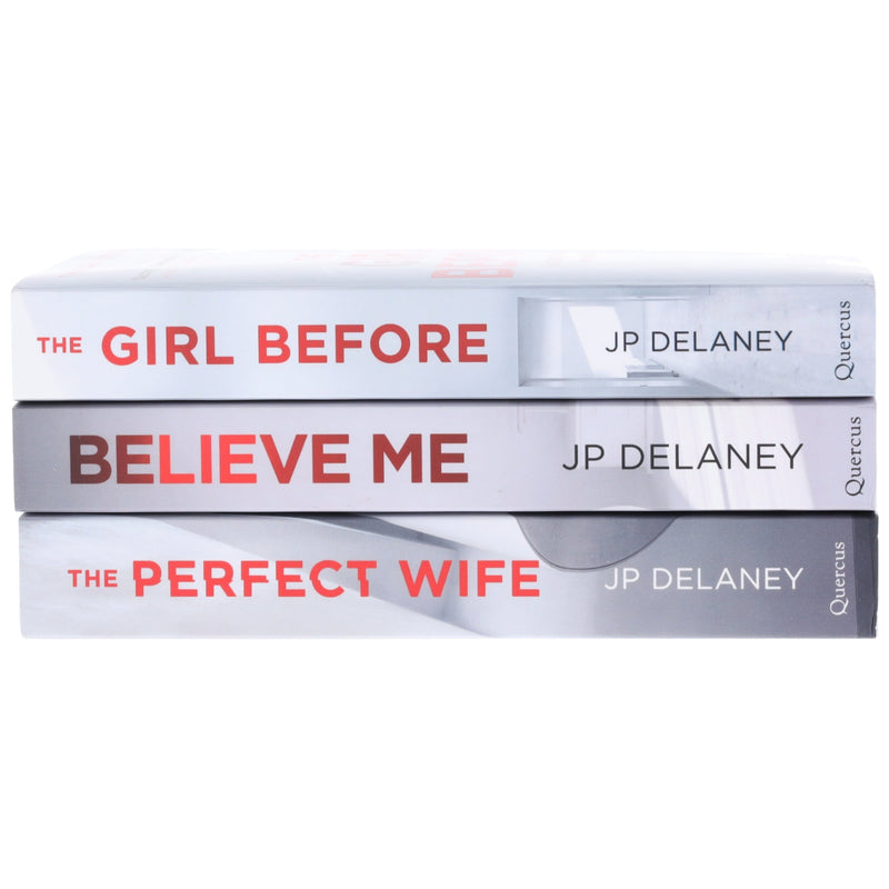 JP Delaney 3 Books Collection Set (The Girl Before, Believe Me & The Perfect Wife) - Fiction - Paperback Fiction Quercus Publishing