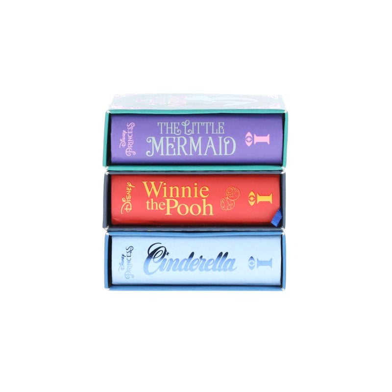 Disney: The Tiny Book Collection (Winnie the Pooh, Cinderella & The Little Mermaid) 3 Books Set - Fiction - Hardback Fiction Insight Editions