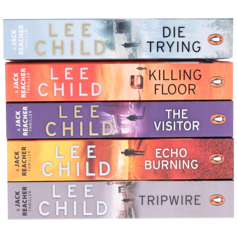 Jack Reacher by Lee Child: Books 1-5 Collection Set - Fiction - Paperback Fiction Penguin Random House