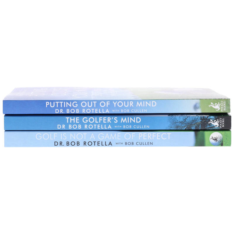 Dr. Bob Rotella Collection (Golf is Not a Game of Perfect, Putting Out Of Your Mind & The Golfer's Mind) 3 Books Set - Non Fiction - Paperback Non-Fiction Simon & Schuster