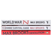 Max Brooks: World War Z, The Zombie Survival Guide & Devolution 3 Books Collection Set - Fiction - Paperback Fiction Prelude Books