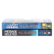 K. L. Slater Novels (Message Deleted & The Lucky Winners) 2 Books Set - Fiction - Paperback Fiction Penguin Random House
