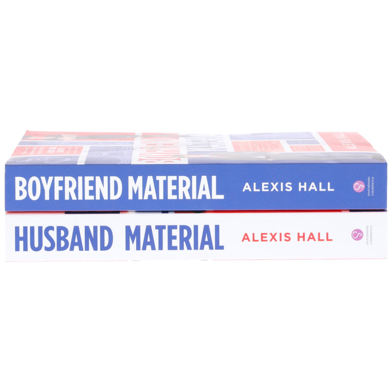 Boyfriend Material Series By Alexis Hall 2 Books Collection Set - Fiction - Paperback Fiction Sourcebooks, Inc