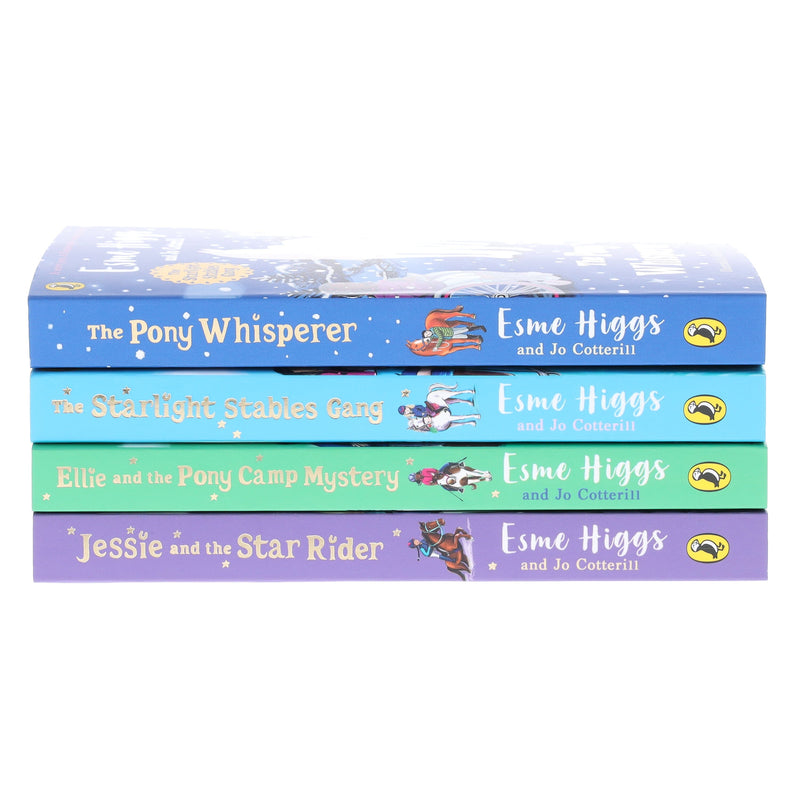 The Starlight Stables Gang Series by Esme Higgs & Jo Cotterill Illustrated 4 Books Collection Set - Ages 8-12 - Paperback 9-14 Penguin Random House