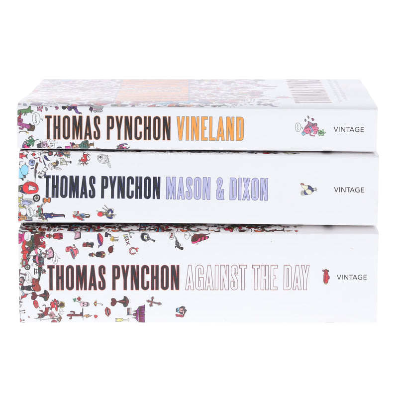 Thomas Pynchon Collection (Mason & Dixon, Vineland & Against the Day) 3 Books Set - Fiction - Paperback Fiction Penguin Random House
