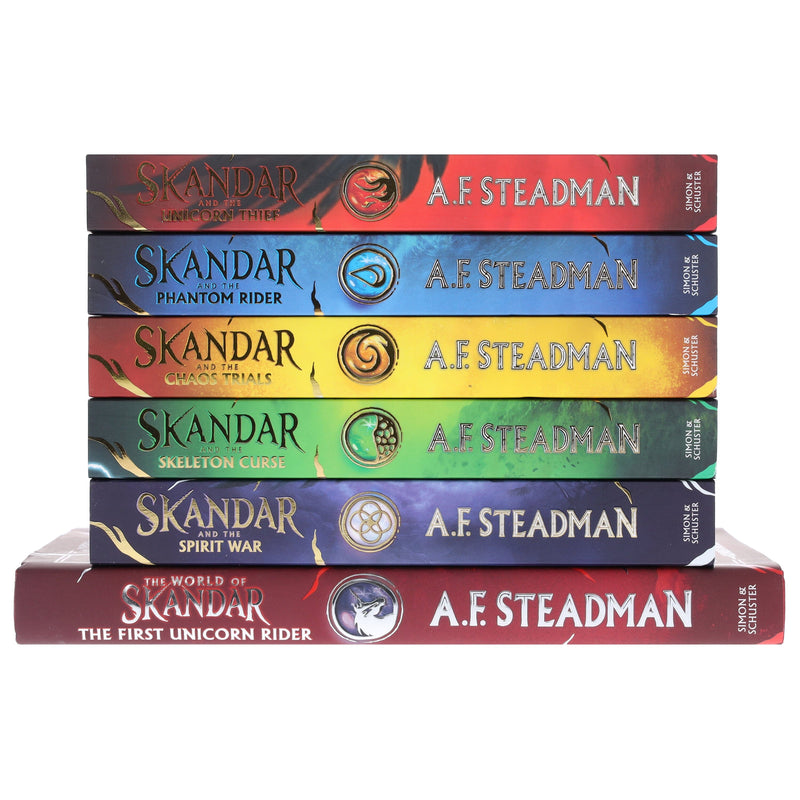 Skandar Series By A.F. Steadman 6 Books Collection Set - Ages 9-12 - Paperback/Hardback 9-14 Simon & Schuster