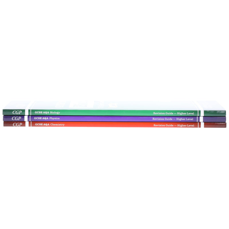 CGP GCSE Science AQA Higher Revision Guide with CGP RevisionHub 3 Books Set - Paperback Young Adult Coordination Group Publications Ltd (CGP)