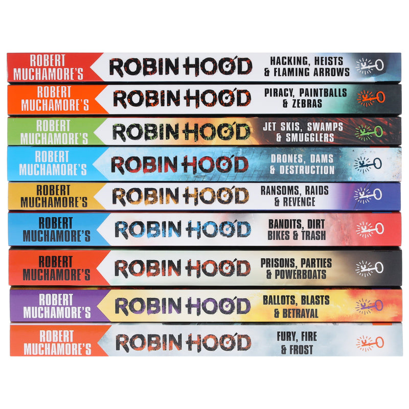 Robin Hood Series by Robert Muchamore 9 Books Collection Set - Ages 10-17 - Paperback 9-14 Bonnier Books Ltd