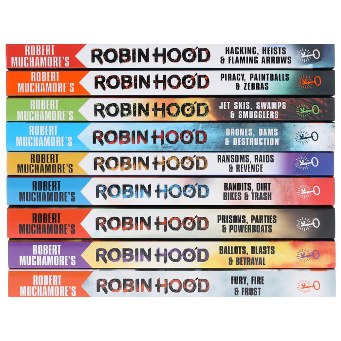 Robin Hood Series by Robert Muchamore 9 Books Collection Set - Ages 10-17 - Paperback 9-14 Bonnier Books Ltd