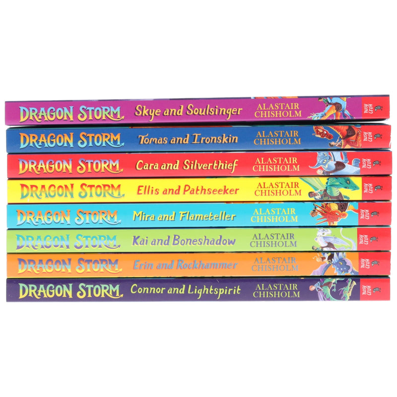 Dragon Storm Series By Alastair Chisholm 8 Books Collection Set - Ages 7-10 - Paperback 7-9 Nosy Crow Ltd
