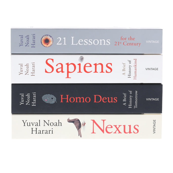 Yuval Noah Harari 4 Books Set Collection - Non-Fiction - Paperback Non-Fiction Penguin Random House