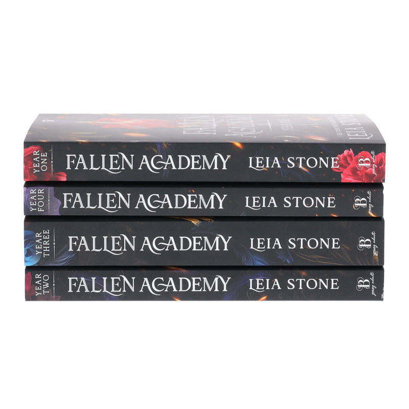 Fallen Academy Series by Leia Stone 4 Books Collection Set - Fiction - Paperback Fiction Sourcebooks