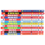 Football Superstars 12 Books Collection Set By Simon Mugford & Dan Green - Ages 5+ - Paperback 5-7 Hachette
