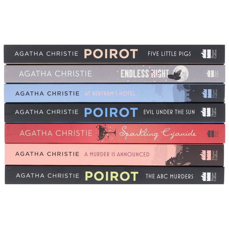 Seven Deadly Sins: Hercule Poirot Series by Agatha Christie: 7 Books Collection Box Set - Fiction - Paperback Fiction HarperCollins Publishers