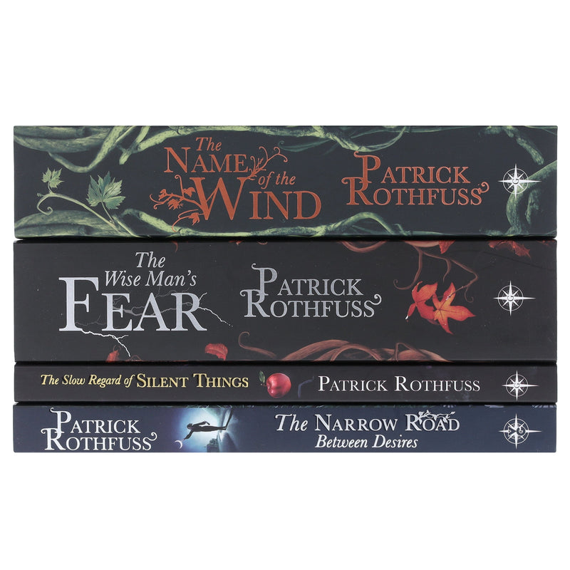 The Kingkiller Chronicle by Patrick Rothfuss 4 Books Collection Set - Fiction - Paperback Fiction Hachette