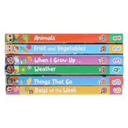 CoComelon Little Learners Pocket Library: 6 Mini Books Collection Box Set - Ages 1-4 - Board Book 0-5 HarperCollins Publishers