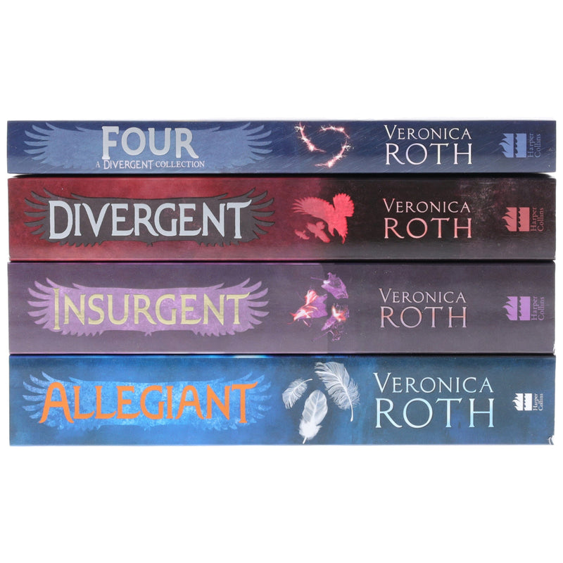 Divergent Series By Veronica Roth 4 Books Collection Box Set - Ages 13+ - Paperback Fiction HarperCollins Publishers