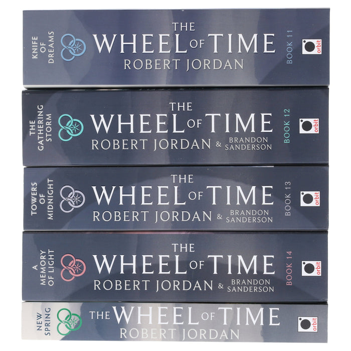 The Wheel of Time by Robert Jordan: Books 11-14 & New Spring Collection Set - Fiction - Paperback Fiction Hachette