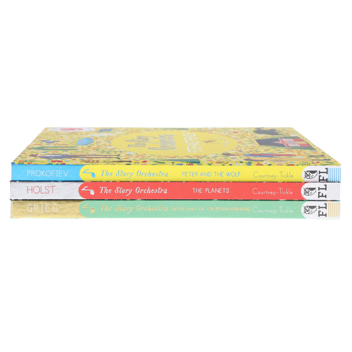 The Story Orchestra Series (Set 3) By Jessica Courtney-Tickle 3 Books Collection Set - Age 3+ - Hardback 0-5 Quarto Publishing Ltd