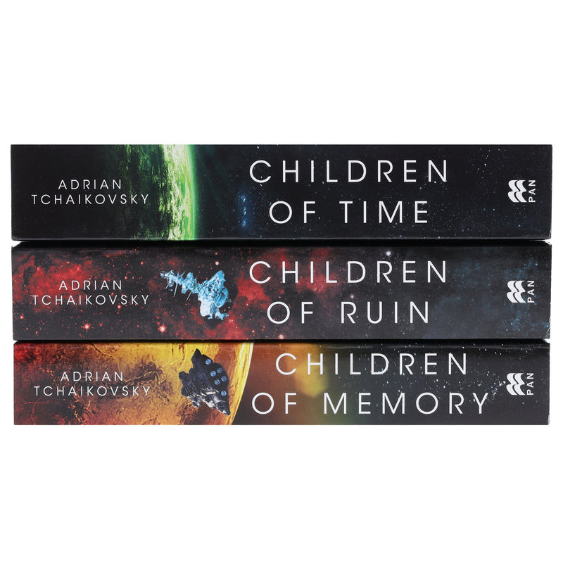 Children of Time Series By Adrian Tchaikovsky 3 Books Collection Set - Fiction - Paperback Fiction Pan Macmillan