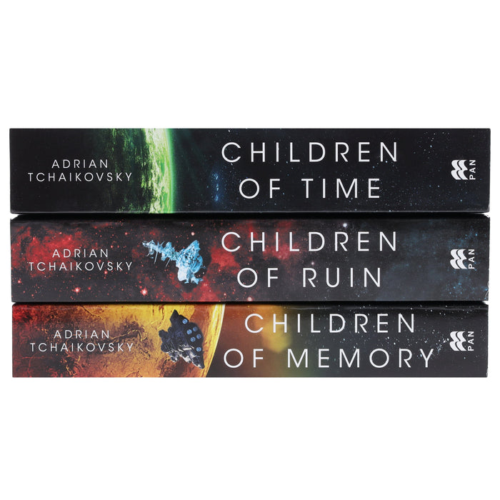 Children of Time Series By Adrian Tchaikovsky 3 Books Collection Set - Fiction - Paperback Fiction Pan Macmillan