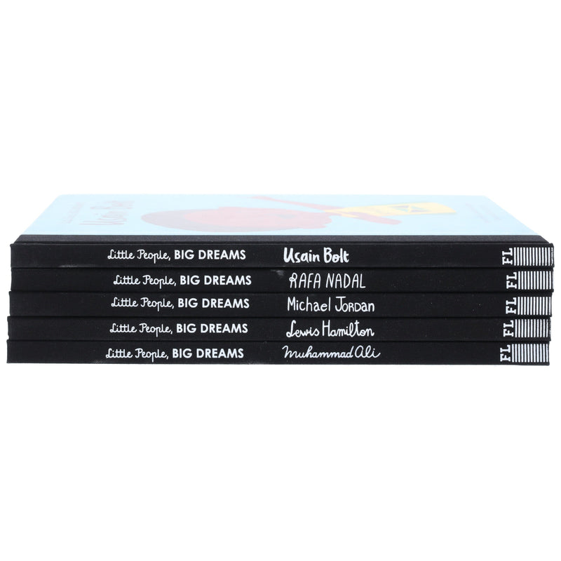 The Greatest Sports Legends (Little People, BIG DREAMS) by Maria Isabel Sanchez Vegara 5 Books Collection Set - Ages 6+ - Hardback 5-7 Frances Lincoln Publishers Ltd