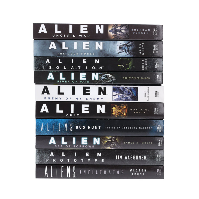 Alien Series 10 Books Collection Set - Fiction - Paperback Fiction Titan Books