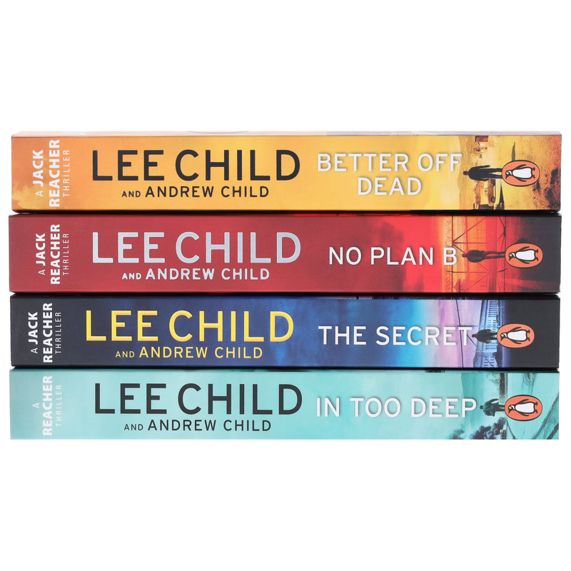 Jack Reacher Series (Book 26-29) by Lee Child & Andrew Child 4 Books Collection Set - Fiction - Paperback Fiction Penguin Random House