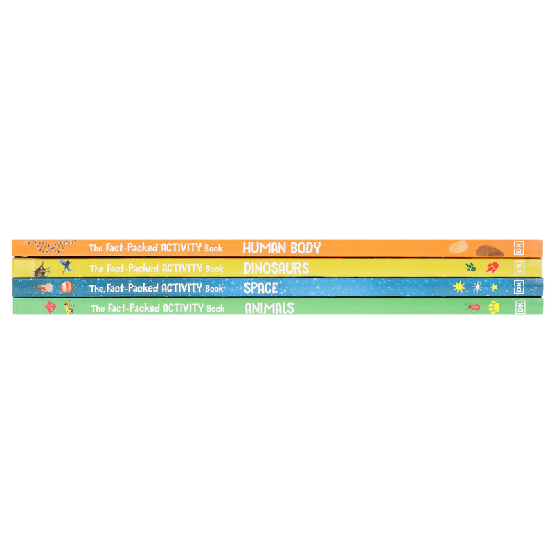 DK: The Fact-Packed Activity Book Collection 4 Books Set - Ages 5+ - Paperback