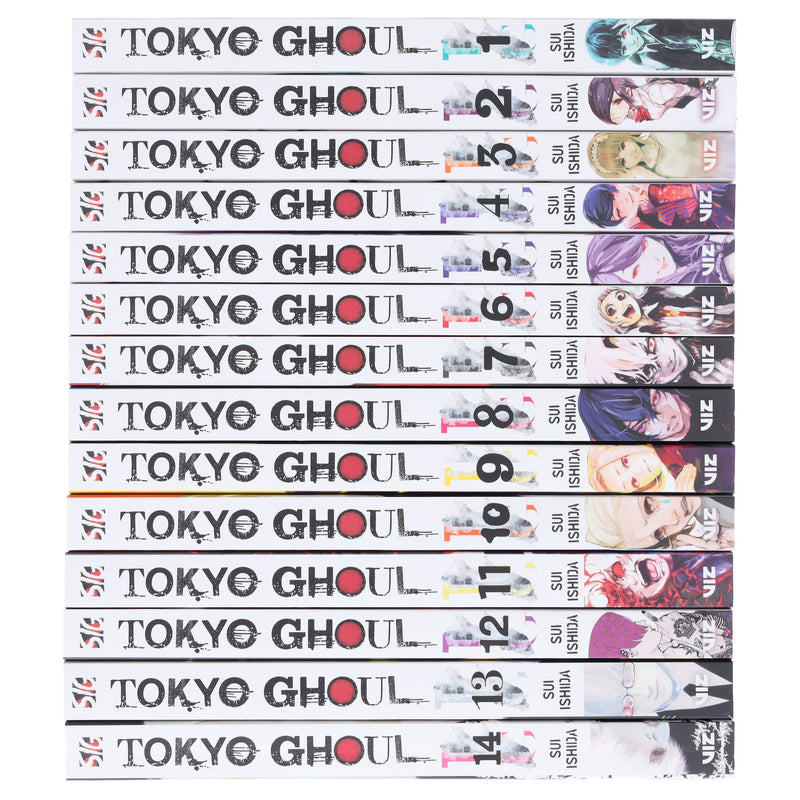 Tokyo Ghoul By Sui Ishida Complete Box Set (Vol 1-14) - Ages 14+ - Paperback Graphic Novels Simon & Schuster