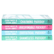 The Puckboys Series by Saxon James & Eden Finley 4 Books Collection Set - Fiction - Paperback Fiction Canelo