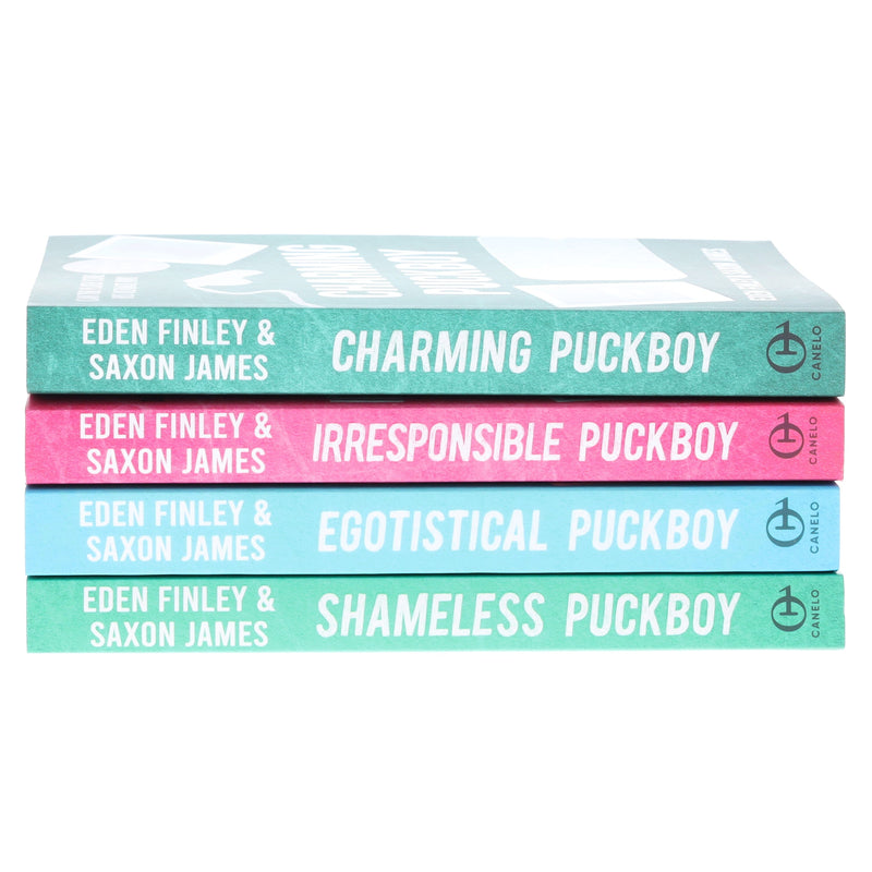 The Puckboys Series by Saxon James & Eden Finley 4 Books Collection Set - Fiction - Paperback Fiction Canelo