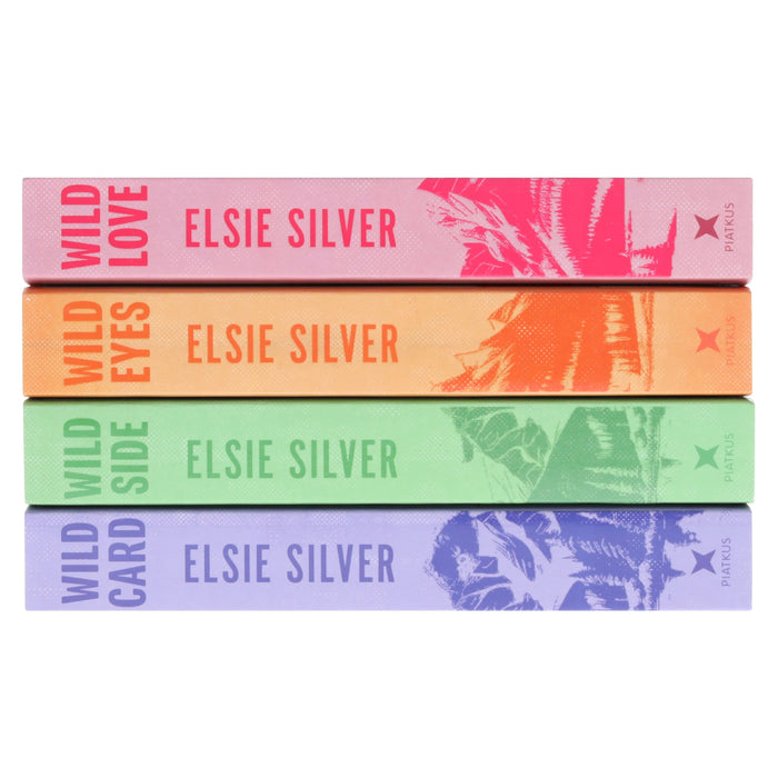 Rose Hill Series By Elsie Silver (Wild Love, Wild Eyes, Wild Side & Wild Card) 4 Books Collection Set - Fiction - Paperback Fiction Hachette