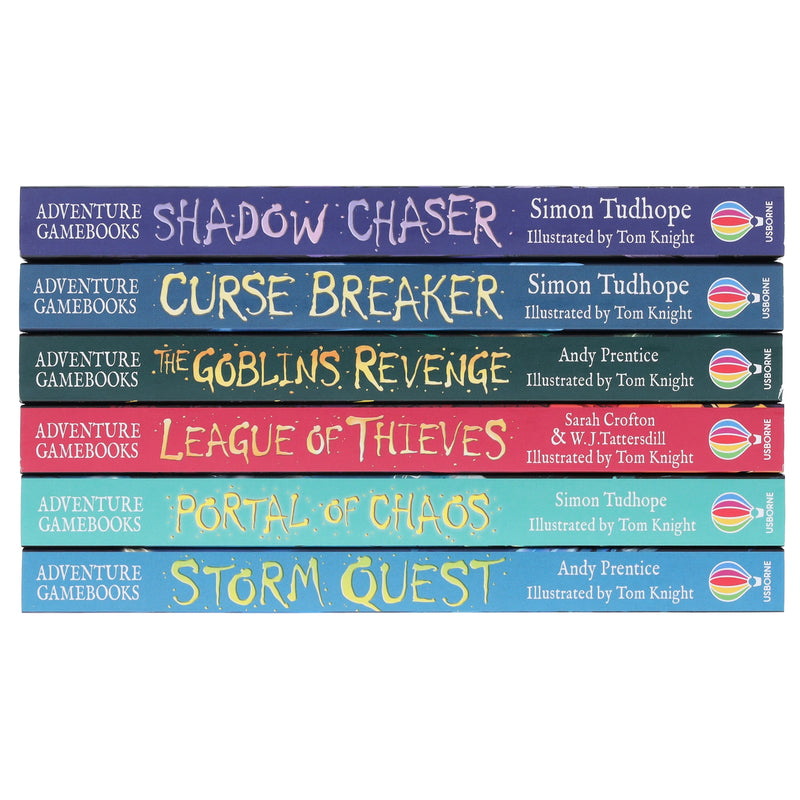 Adventure Gamebooks Series Illustrated 6 Books Collection Set - Ages 9+ - Paperback 9-14 Usborne Publishing Ltd