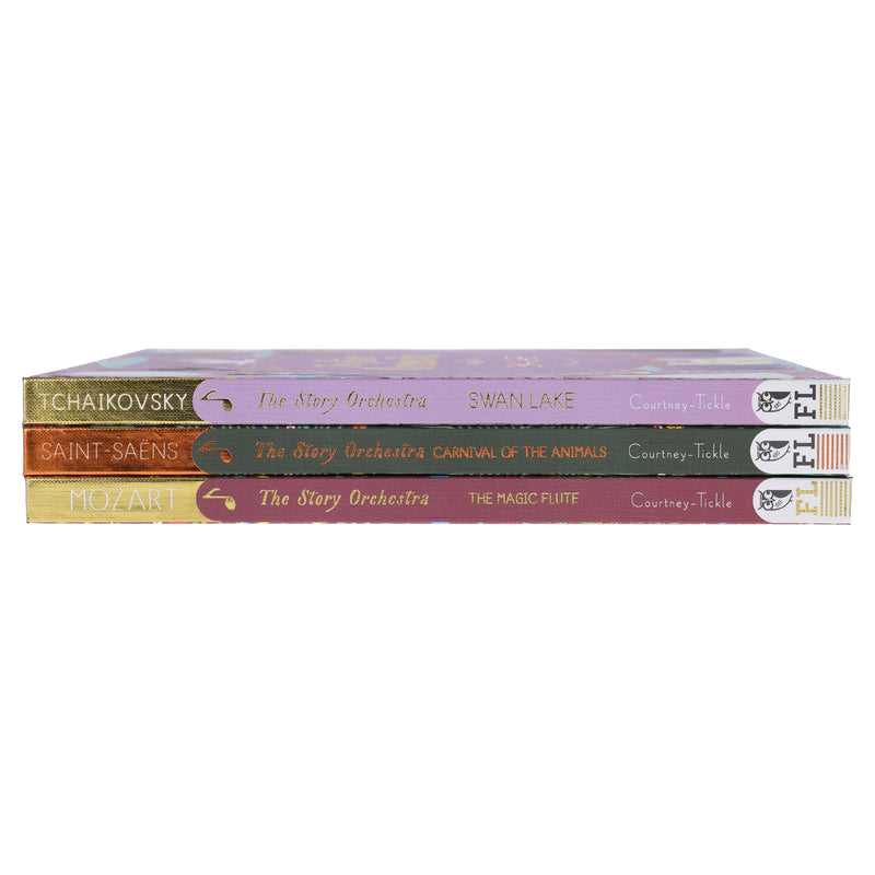 The Story Orchestra Series (Set 2) By Jessica Courtney-Tickle 3 Books Collection Set - Age 3+ - Hardback 0-5 Quarto Publishing Ltd