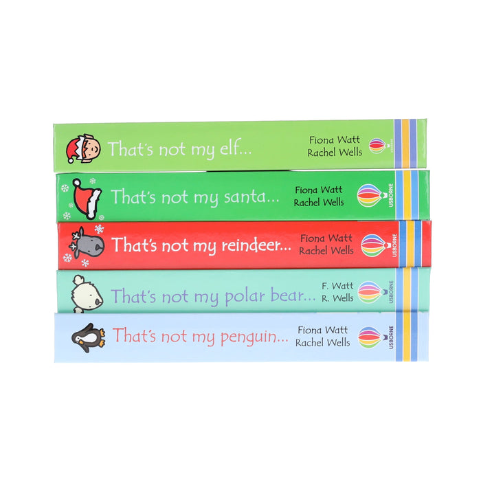 That's not my... Christmas by Fiona Watt & Rachel Wells 5 Books Collection Set - Ages 0-5 - Board Book 0-5 Usborne Publishing Ltd