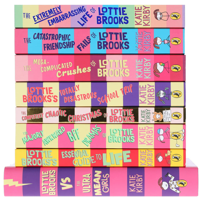 Lottie Brooks Series By Katie Kirby 8 Books Collection Set - Ages 9-12 - Paperback/Hardback 9-14 Penguin Random House