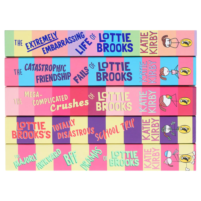 Lottie Brooks Series By Katie Kirby 5 Books Collection Set - Ages 9-12 - Paperback 9-14 Penguin Random House