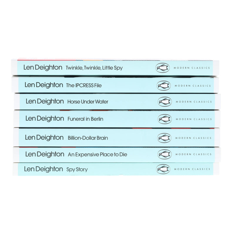 Harry Palmer Series by Len Deighton 7 Books Collection Set (Penguin Modern Classics) - Fiction - Paperback Fiction Penguin Random House
